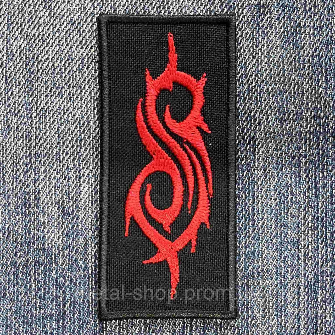 Купить Нашивка Slipknot - S Red Logo вишита, цена 46.80 ₴ — Prom.ua (ID ...