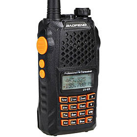 Рація Baofeng UV-6R 7W 1800mAh з гарнітурою Black (3_03036)