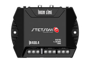 Підсилювач потужності звуку Stetsom IRON LINE IR400.4 (2 Ом)