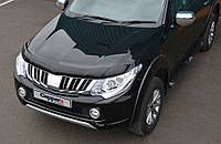 Mitsubishi L200 2015-2019 Дефлектор капота EuroCap TSR Дефлектор на капот Митсубиси Л 200