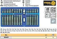 Набор насадки Польша биты специальные 40 штук VOREL-66400