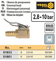 Насадка для насоса Польша помпы 8 мм 2,8-10 Bar VOREL-81653