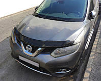 Nissan Xtrail 2014+ Дефлектор капота (EuroCap) TSR Дефлектор на капот Ниссан Х-Трейл T32 / Ниссан Рог