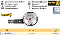 Манометр шин Польша измеритель давления 0,5-7,5 бар VOREL-82610