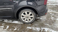 Volkswagen Touran 2003-2006 гг. Накладки на арки пластиковые (4 шт, черные) TSR Накладки на арки Фольксваген