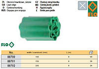 Бордюр смуга бар'єрна для рослин зелена b=100мм 9м FLO-88700