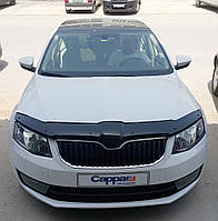 Skoda Octavia 2013-2017 Дефлектор капота EuroCap TSR Дефлектор на капот Шкода Октавия 3 А7