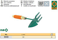 Рыхлитель садовый Польша мотыжка комбинированный l=370 мм FLO-99050
