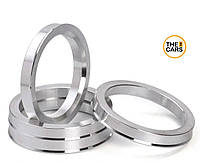 Центровочные кольца для дисков 72.6/57.1 (алюминиевые)