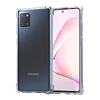 Чохол Fiji Proof для Samsung Galaxy Note 10 Lite (N770) бампер з посиленими бортами Transparent