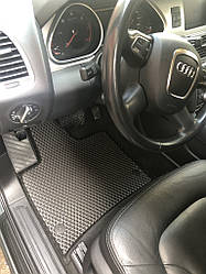 Audi Q7 2005-2015 Килимки EVA (чорні) 3 ряди TSR EVA килимки в салон Аудіо Ку7