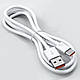 Кабель для швидкого заряджання USB Type C 100 Вт 7A довжина 1 м Білий, фото 4