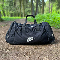 Сумка дорожная Nike большая вместительная спортивная, мягкая сумка для тренировок и выезда на природу средняя