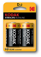 Батарейка KODAK XTRALIFE LR20 1x2 шт. блистер