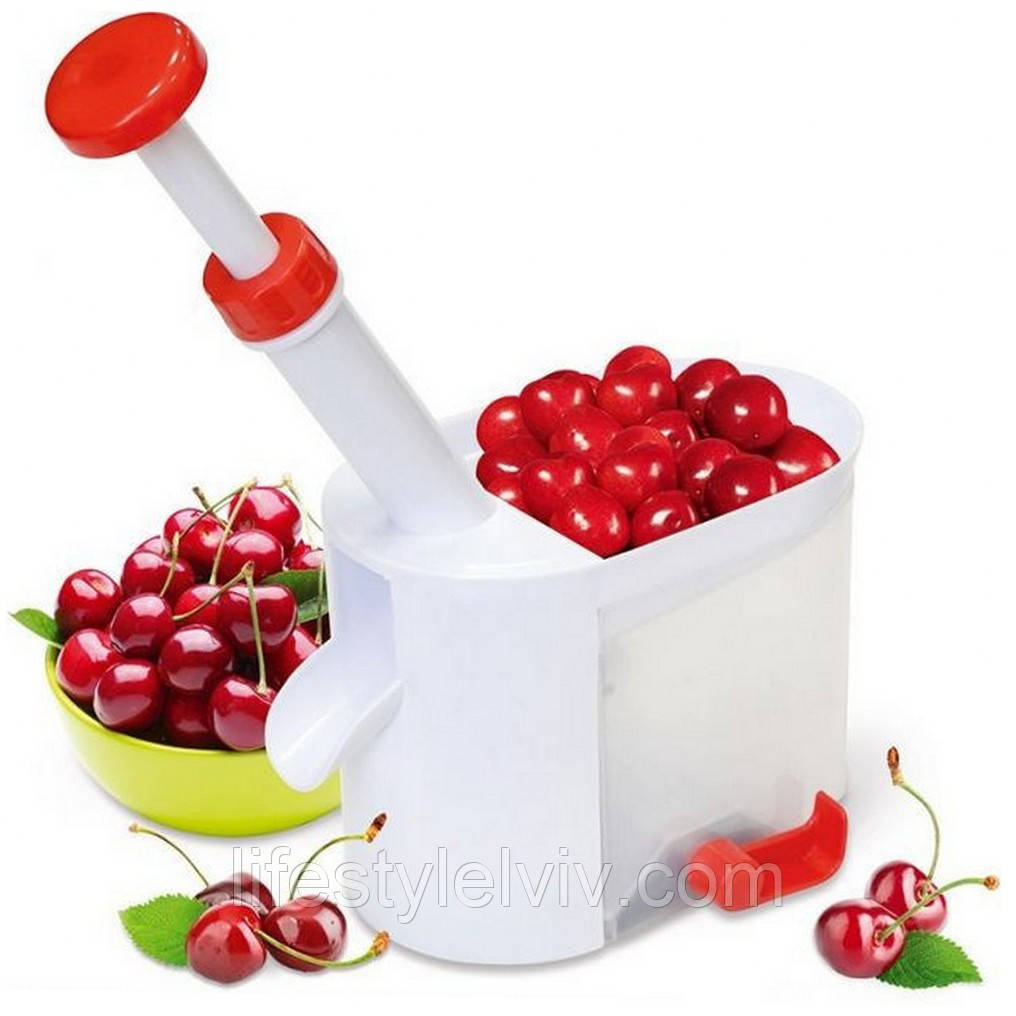 Машинка для видалення кісточок з вишні Helfer Hoff Cherry / Вишнечистка універсальна механічна