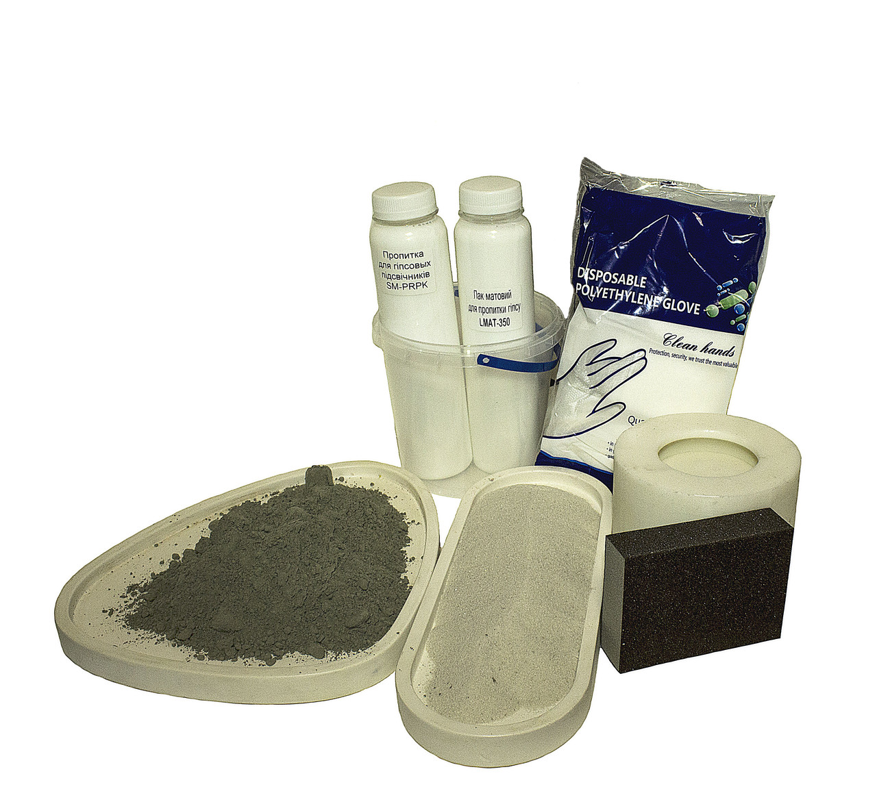 Набір Кашпо NST з бетону, фото 1