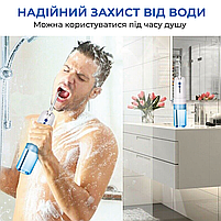 Іригатор для порожнини рота Power Floss PR40V портативний з насадками Блакитний, фото 7