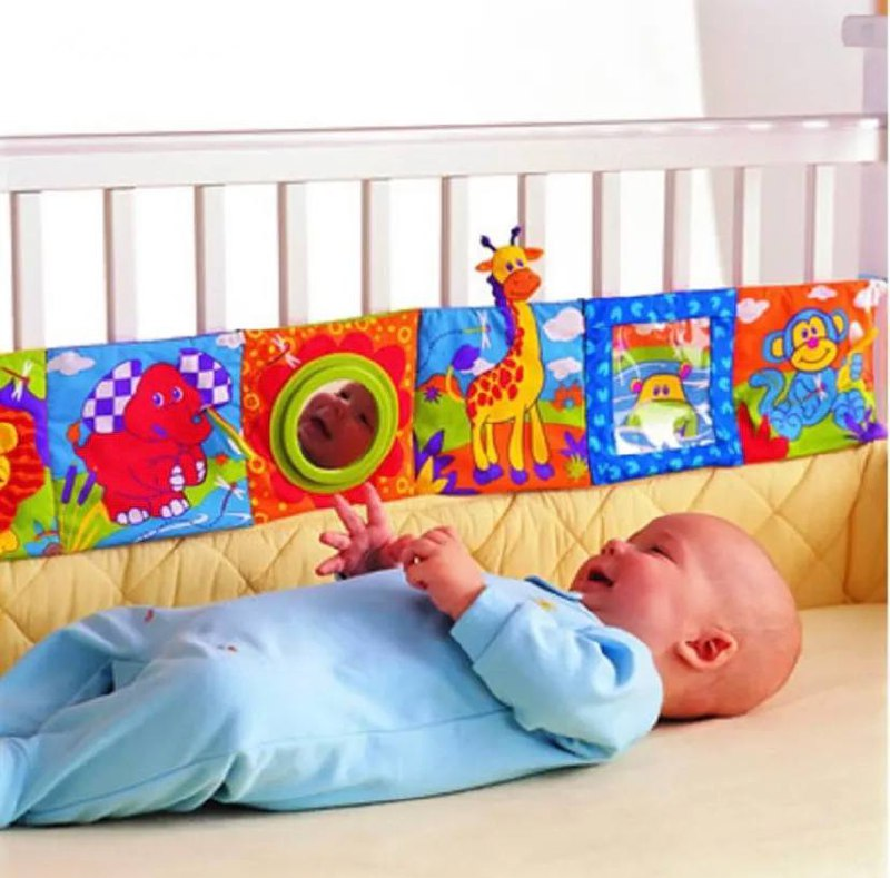 Двухстороння книжка бортик LAMAZE 00186 для немовлят