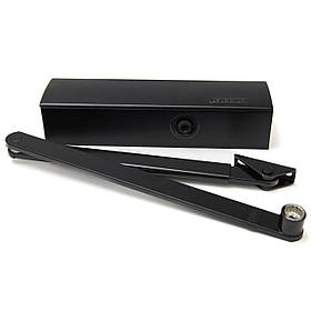 Доводчик дверний Geze TS 2000 NV BC з ножицями Чорний