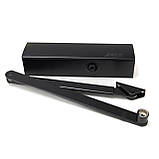 Доводчик дверний Geze TS 2000 NV BC з ножицями Чорний, фото 3