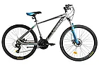 Гірський велосипед рама 19" обладнання Shimano 21 швидкість гідравлічні гальма Logan Crosser Solo 29", фото 4