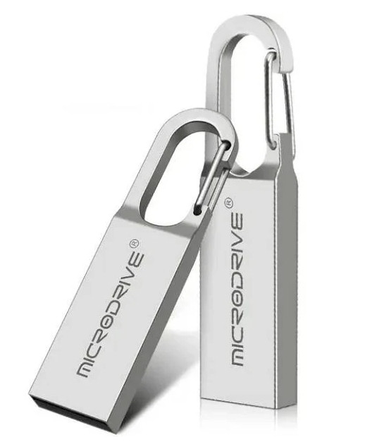 Флешка карабин MOWEEK. Флеш накопичувач. USB-флешка MOWEEK на 64 GB. Металева флешка карабін