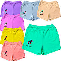Дитячі шорти для дівчаток Тik Tok, 2-16 років