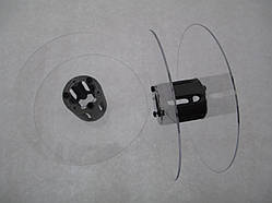 Котушка для мірних матеріалів: тасьма, стрічки, шнури.  (діаметр 121 мм діаметр котушки 35 мм ширина 37 мм)