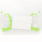 Складна сушарка для білизни 50х35 см, Fold Clothes Shelf, Зелена / Сушарка для білизни на батарею, фото 2