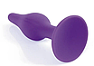 Анальна волога Silicone Plug Purple — Small, фото 6