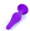 Анальна волога Silicone Plug Purple — Small, фото 7