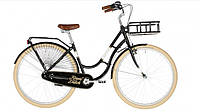 Велосипед городской женский 28" Kellys Royal Dutch Black (2023)