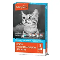 Для котів Vitomax Sempero Краплі для котів 1 уп. х 3 шт.