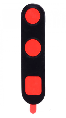 Скло камери з рамкою для телефону Huawei P30 Pro, чорне