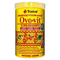 Сухой корм для аквариумных рыб Tropical в хлопьях Ovo-Vit 1 л (для всех аквариумных рыб) a