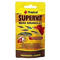 Сухой корм для аквариумных рыб Tropical в гранулах Supervit Mini Granulat 10 г (для всех аквариумных рыб) a