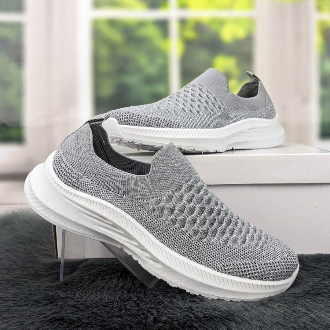 Кросівки жіночі текстильні сірі весняно-літні Dago 4147, фото 1