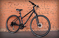 Велосипед 28" Merida Crossway Lady 100 Glossy Black (2021) L