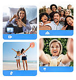 Штатив для фото та відеозйомки AY49 Набір блогера Портативна тринога для телефону з мікрофоном спалахом, фото 5