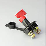 Вимикач маси 300A зі знімною ручкою до 12-60V Відсікач живлення батареї, фото 8