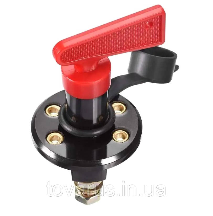 Вимикач маси 300A зі знімною ручкою до 12-60V Відсікач живлення батареї, фото 1