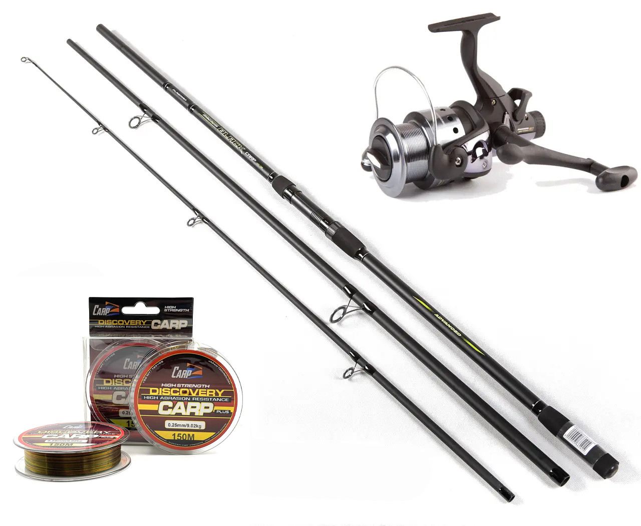 Карповий набір Flagman MAGNUM CARP Вудлище 3,30м Котушка 6000 Лісочка 300м