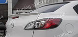 Спойлер на скло Mazda 3 BL (спійлер заднього скла Мазда 3 BL), фото 2
