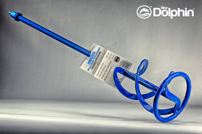 Купить Миксер насадка для строительных смесей Blue Dolphin М14 120 х ...