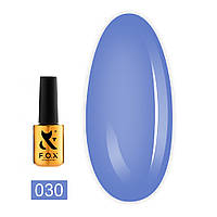 Гель-лак F.O.X gel-polish gold Masha Efrosinina 030 синій індиго 7 мл