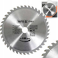 Диск Для Циркулярної Пилки Ø 250 х 30 х 3.2 мм, 40 зубів YATO (YT-6071)
