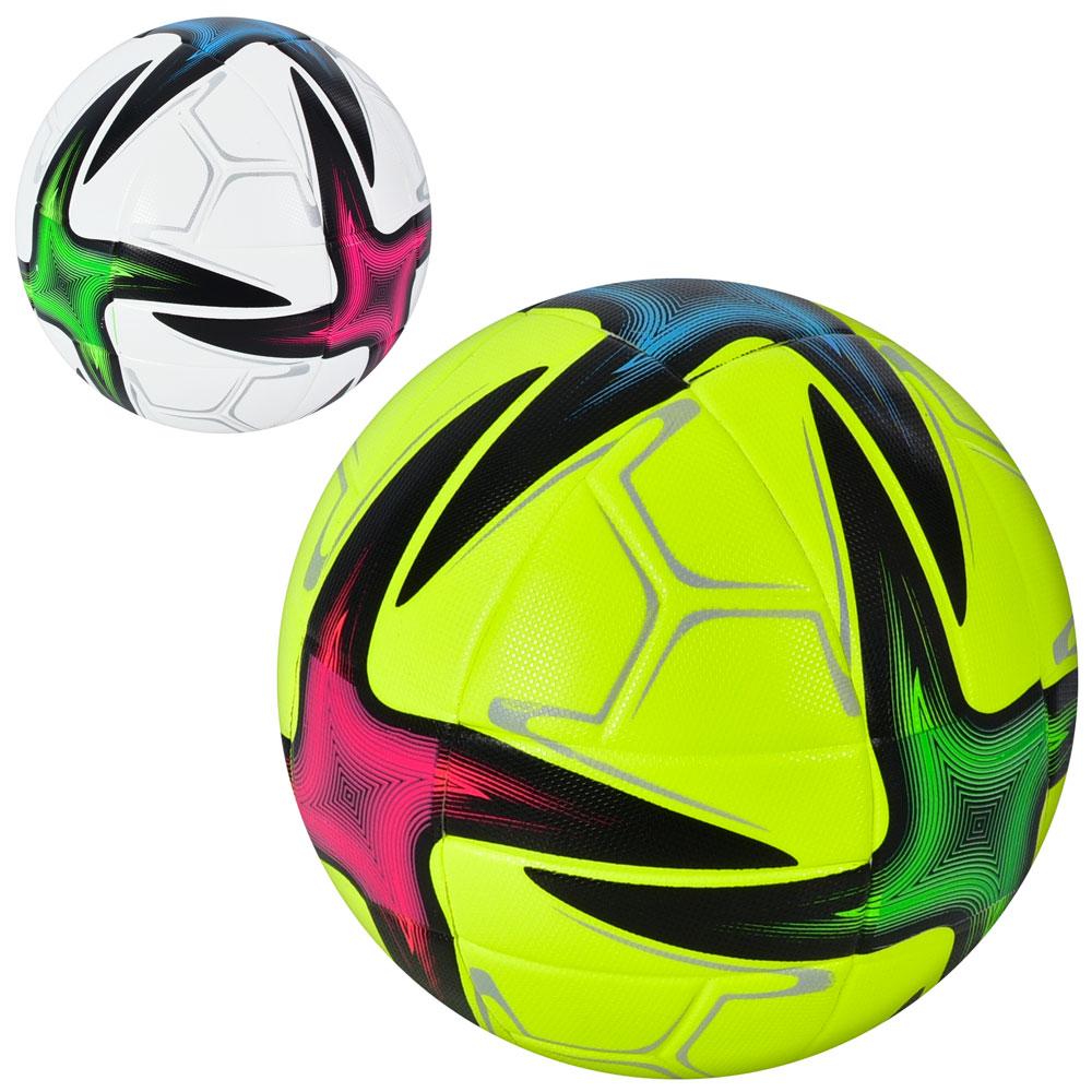 М'яч футбольний (2 кольори, розмір 5, матеріал ПУ ламінований) MS 3602