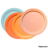 Тарелки десертные 19 см, 4 шт Tupperware