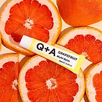 Бальзам для губ, гигиеническая помада c грейпфрутом Q+A Grapefruit Multi Balm 15 мл