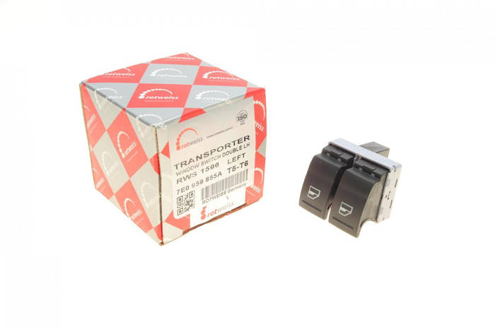 Кнопка стеклоподъемника L VW T5 03- двойная RWS1596 (ID#1872121260 ...